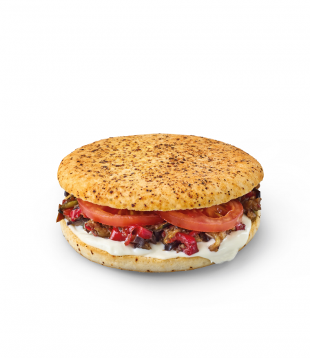 Fokača ar grilētiem dārzeņiem