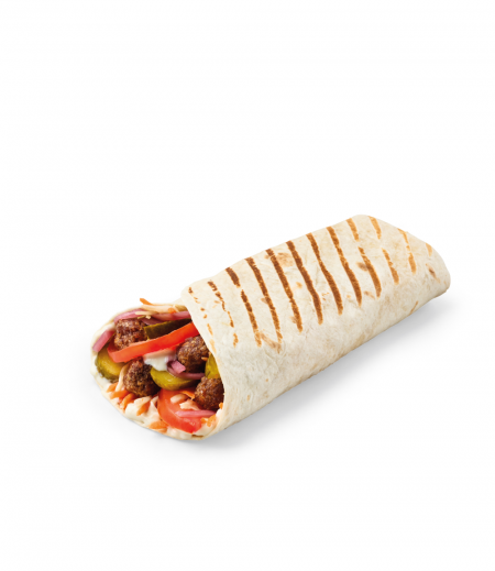 Kebabs ar dārzeņu bumbiņām