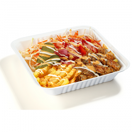 Kebaba plate ar liellopu gaļu