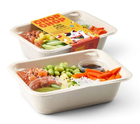 Poke ar lasi un ponzu mērci